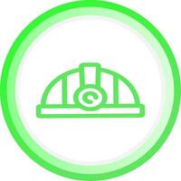 Helmet Creative Icon Design vector