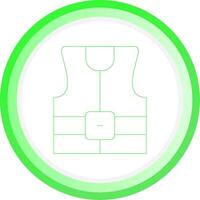 Lifejacket Creative Icon Design vector