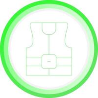 Lifejacket Creative Icon Design vector