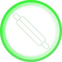 Rolling Pin Creative Icon Design vector