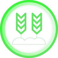 Wheat Creative Icon Design vector