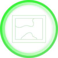 Map Creative Icon Design vector