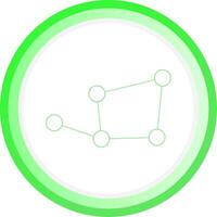 Big Dipper Creative Icon Design vector