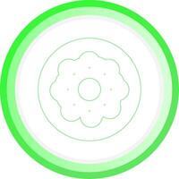 Donut Creative Icon Design vector