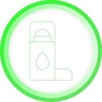 Deodorant Creative Icon Design vector