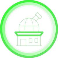 Observatory Creative Icon Design vector
