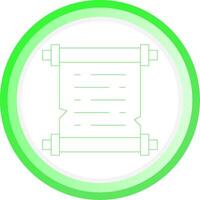 Scroll Creative Icon Design vector