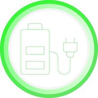 Charging Creative Icon Design vector