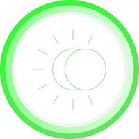 Eclipse Creative Icon Design vector