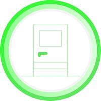 Door Creative Icon Design vector