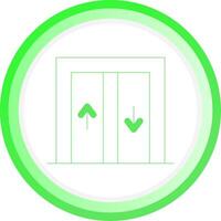Elevator Creative Icon Design vector