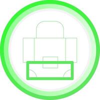 Briefcase Creative Icon Design vector