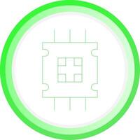 Processor Creative Icon Design vector
