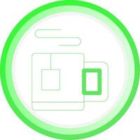 Tea Cup Creative Icon Design vector