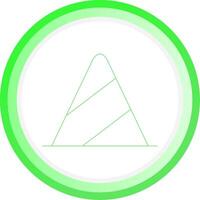 Cone Creative Icon Design vector