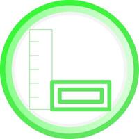 Ruler Creative Icon Design vector