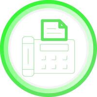 Fax Creative Icon Design vector