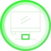 Lcd Creative Icon Design vector