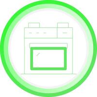 Stove Creative Icon Design vector