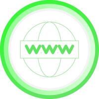 WWW Creative Icon Design vector