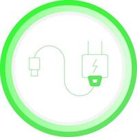 Charger Creative Icon Design vector