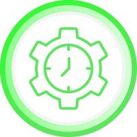 Time Management Creative Icon Design vector