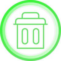Delete Creative Icon Design vector