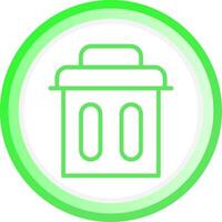 Delete Creative Icon Design vector