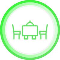 Dinner Creative Icon Design vector