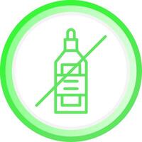 No Wine Creative Icon Design vector