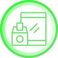 Online Voting Creative Icon Design vector