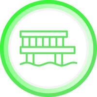 Pier Creative Icon Design vector
