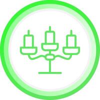 Candelabra Creative Icon Design vector