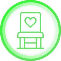 Chair Creative Icon Design vector