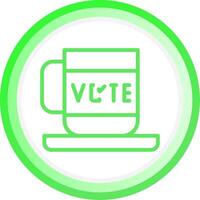 Cup Creative Icon Design vector