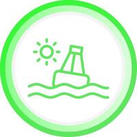 Buoy Creative Icon Design vector
