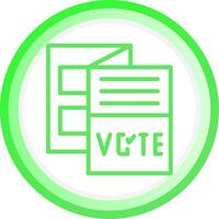 Flyer Creative Icon Design vector