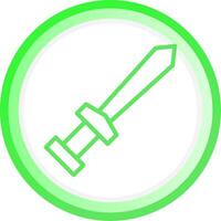 Sword Creative Icon Design vector
