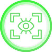 Eye Creative Icon Design vector