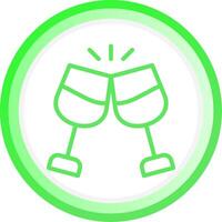 Cheers Creative Icon Design vector