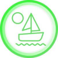 Kayak Creative Icon Design vector