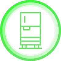 Fridge Creative Icon Design vector