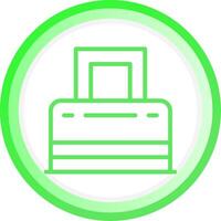 Printer Creative Icon Design vector