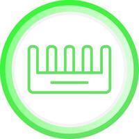 Comb Creative Icon Design vector