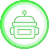 Pot Creative Icon Design vector