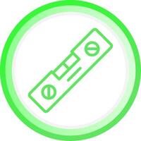 Spirit Level Creative Icon Design vector