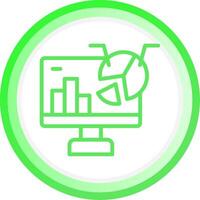 Data Analytics Creative Icon Design vector