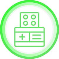 Patch Creative Icon Design vector