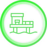 Dock Creative Icon Design vector