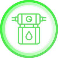 Water Filter Creative Icon Design vector